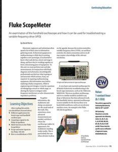 2018 December Fluke ScopeMeter