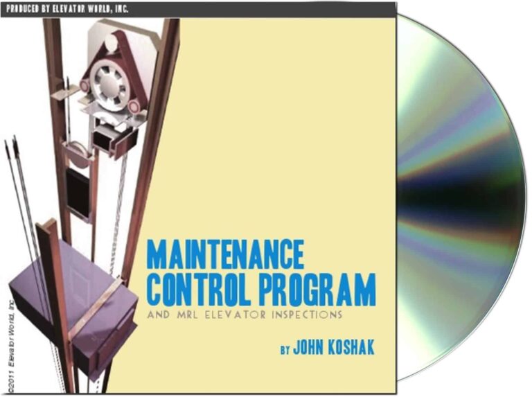 Maintenance Control Program and MRL Elevator Inspections Presentation