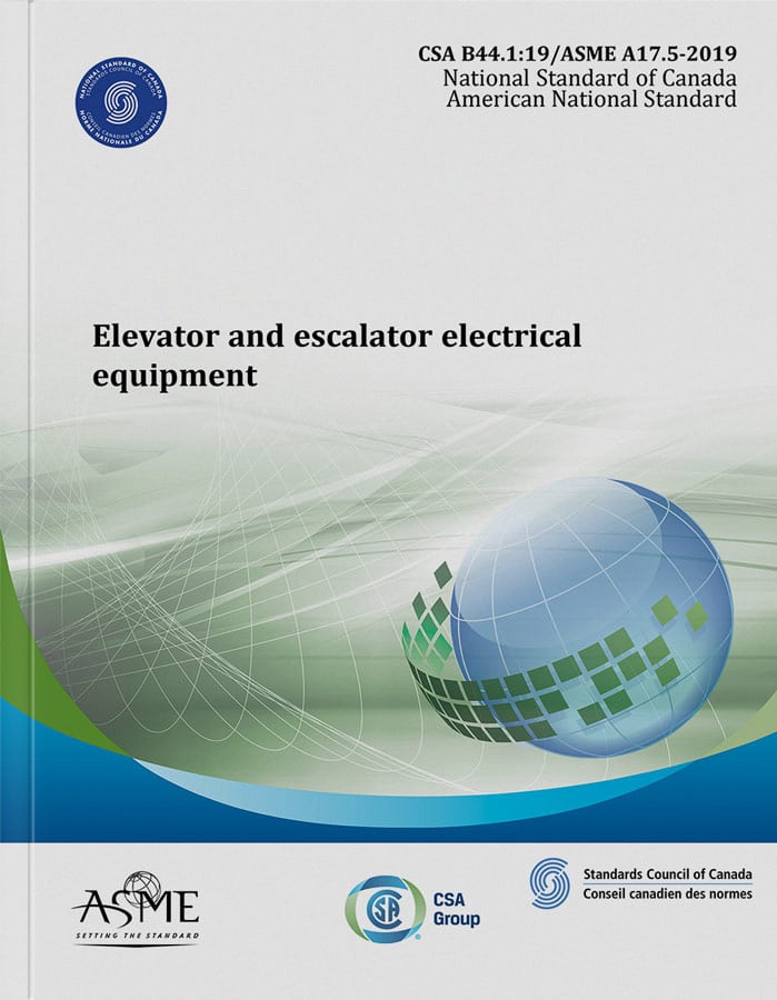 A17.5-2019 Elevator and Escalator Electrical Equipment