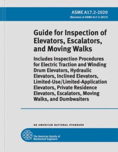 A17.2-2020 Guide for Inspection of Elevators, Escalators and Moving Walks