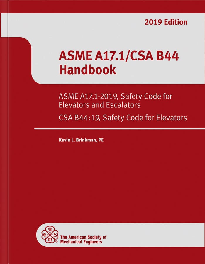 A17.1-2019 Handbook on Safety Code for Elevators and Escalators